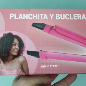 Planchita + Rizadora 2 en 1