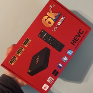 Tv box 6K (Caja Roja)