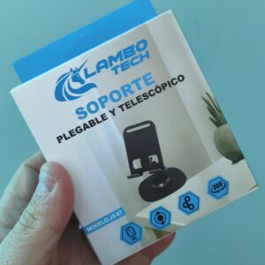 Soporte Metálico y Giratorio para Celular