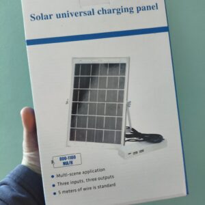 Panel Solar con Power Bank