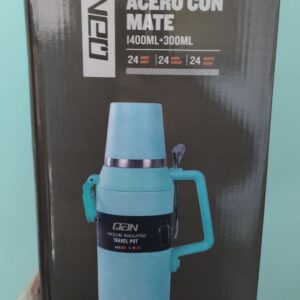 Termo 1.4 l + Mate 300 ml + Bombilla
