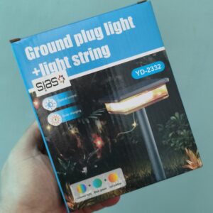 Estaca Solar Tira Led Multicolor 10m