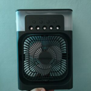 Ventilador Enfriador Humigicador y Aromatizador 4 en 1