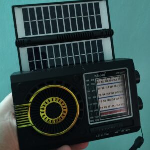 Radio Am/Fm Bluetooth con doble Panel Solar
